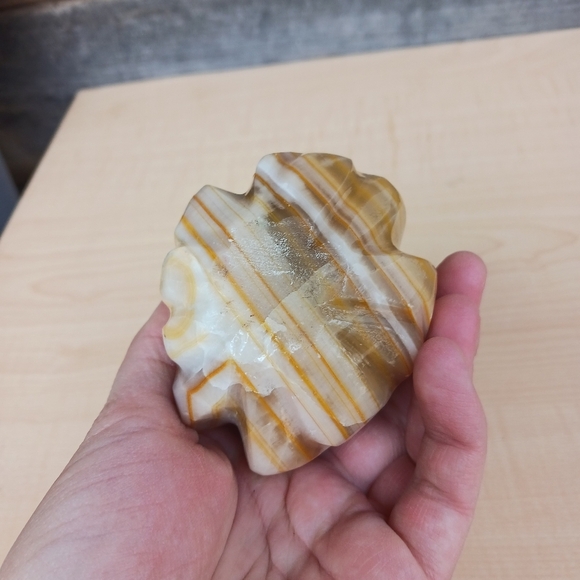 Vintage Carved Marble Onyx Stone Candle Stick Holder Tulip Flower Design - Picture 7 of 9